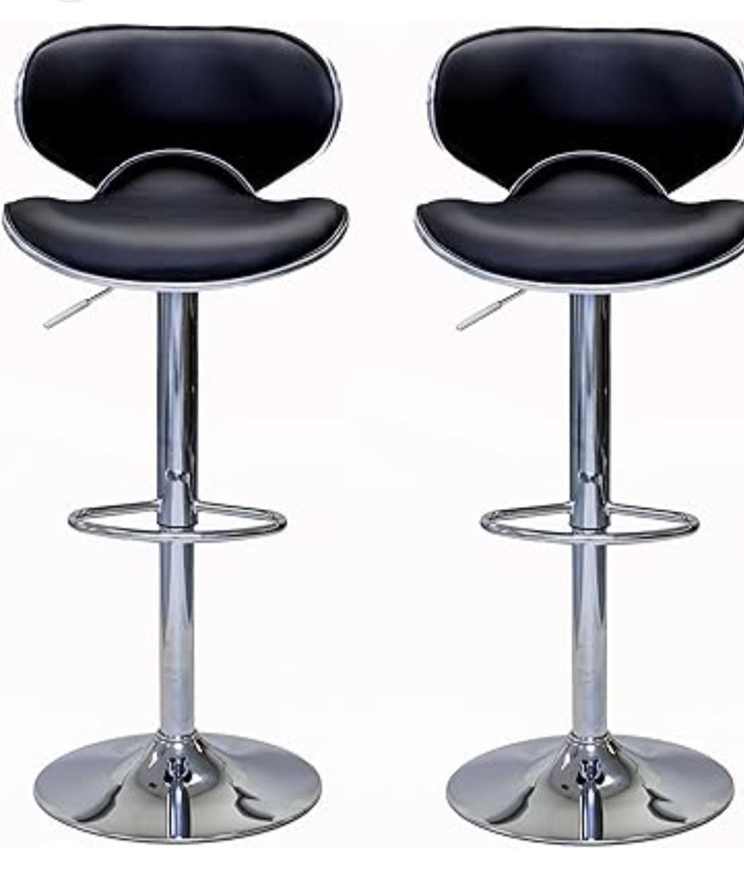 Adjustable Swivel Bar Stool – Height Adjustable, 360-Degree Swivel, Modern Bar Stool with Footrest