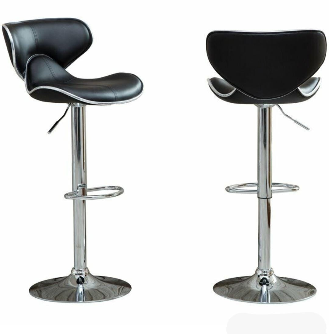 Adjustable Swivel Bar Stool – Height Adjustable, 360-Degree Swivel, Modern Bar Stool with Footrest