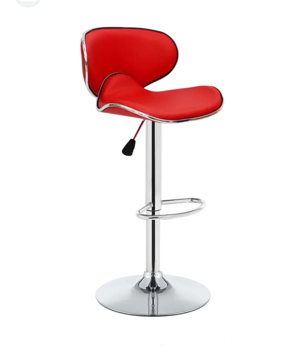 Adjustable Swivel Bar Stool – Height Adjustable, 360-Degree Swivel, Modern Bar Stool with Footrest