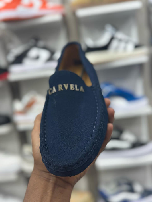 Carvela Black Suede Loafers – Stylish & Comfortable Slip-Ons