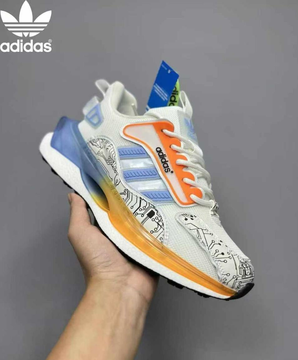 Adidas ZX 5K Boost "Circuit Board" - Futuristic Comfort & Tech-Inspired Design