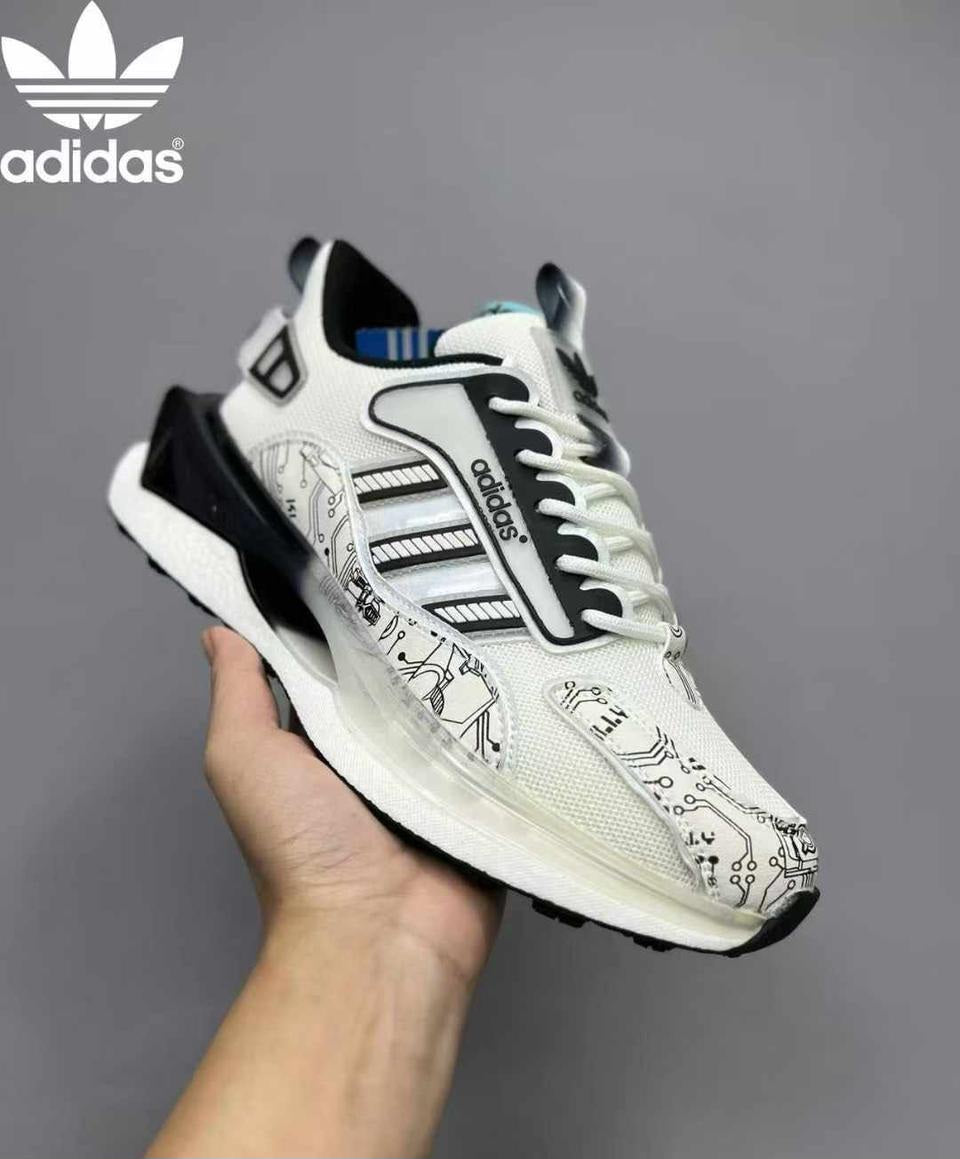 Adidas ZX 5K Boost "Circuit Board" - Futuristic Comfort & Tech-Inspired Design