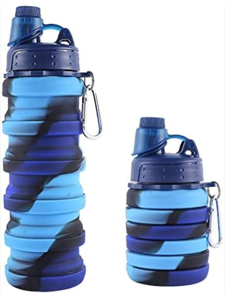 Silicone Foldable Water Bottle | Lightweight, Leakproof & Reusable