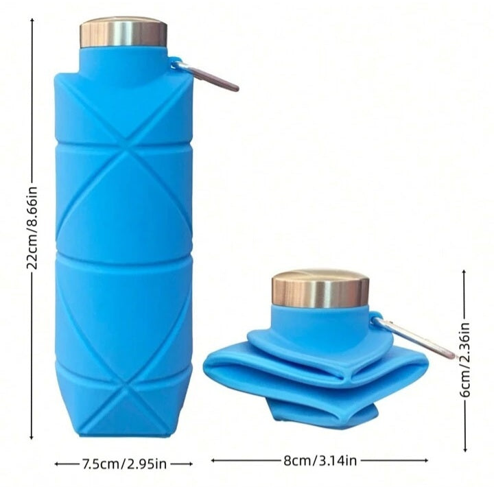 Silicone Foldable Water Bottle | Lightweight, Leakproof & Reusable