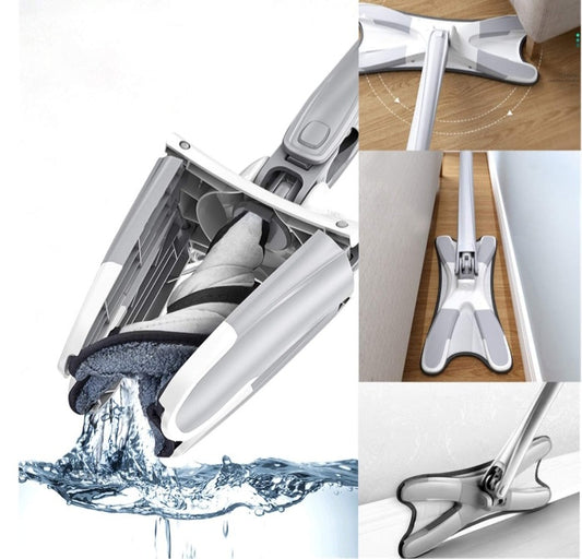 360 Degrees Cleaning Mop - Effortless Floor Cleaning with Full Rotation